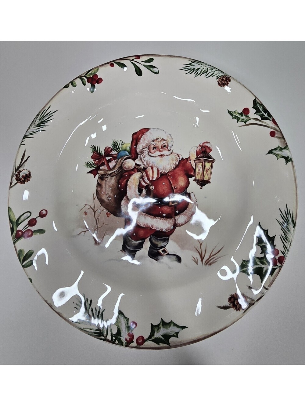 Pier 1 Winter Wonders Santa Claus Holding a Lantern 8.75"